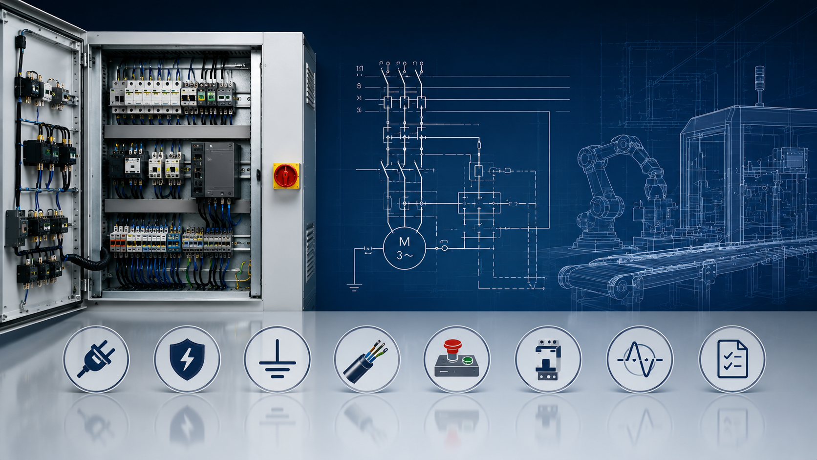 Course Image EN 60204-1:2018 - elektrische uitrusting van machines